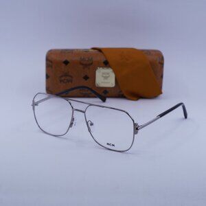 MCM MW5007 014 Aviator Eyeglasses - Ruthenium/Black 57mm